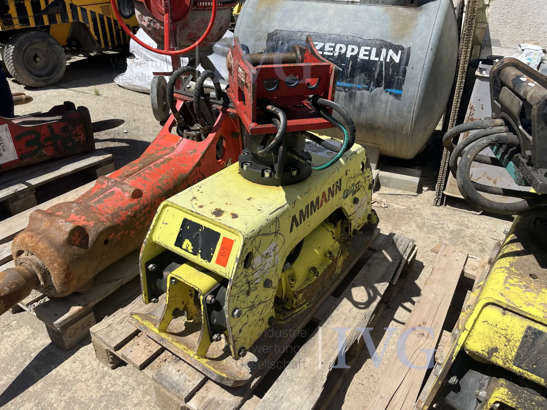 Anbauverdichter AMMANN ACA 55/46